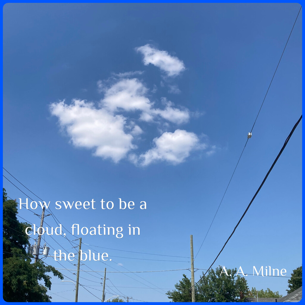 How Sweet to Be a Cloud by spanishliz