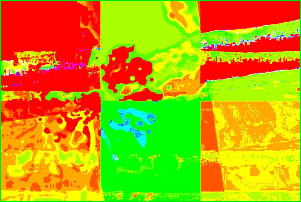 August Abstract 25- Vibrant by olivetreeann