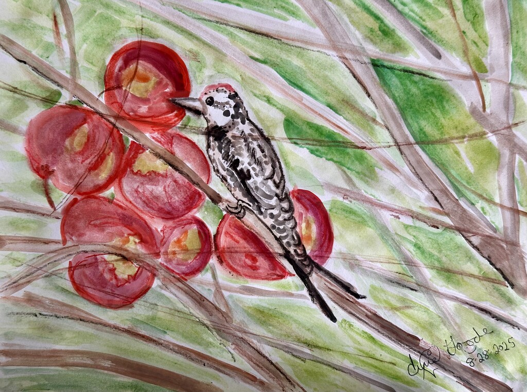 Making applesauce  by pandorasecho