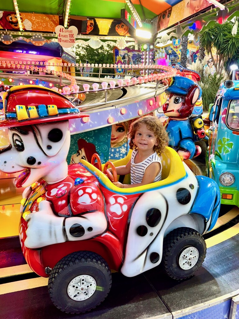 Lenny on carousel.  by cocobella