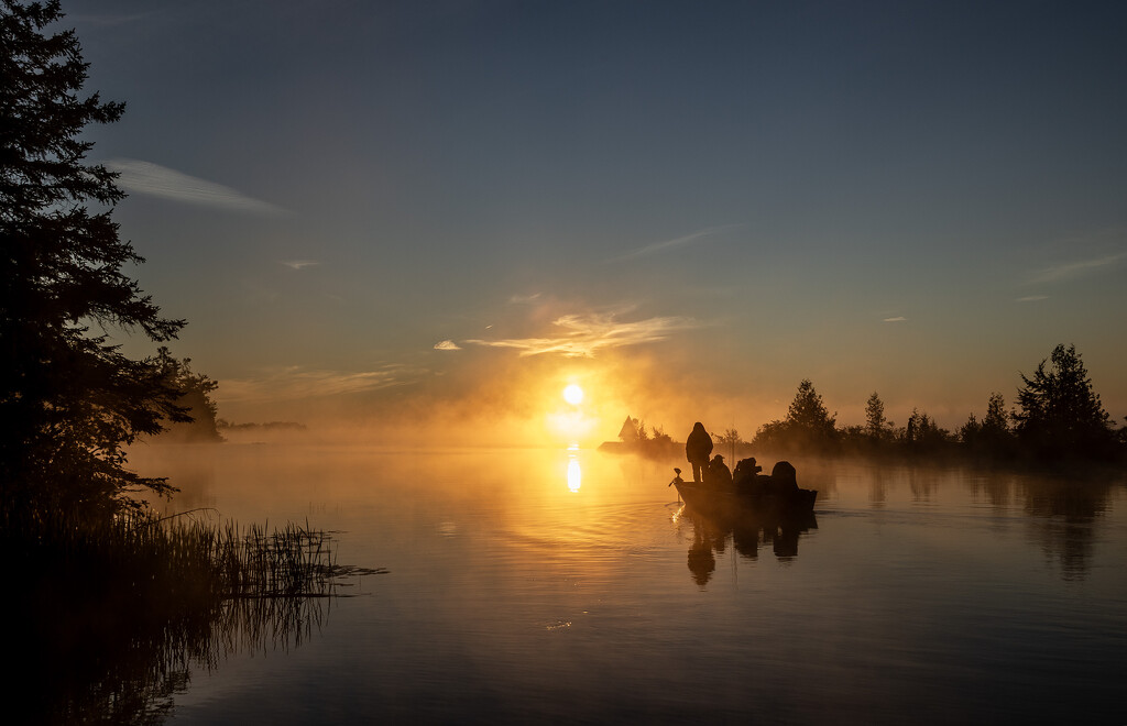 Sunrise Fishing by pdulis
