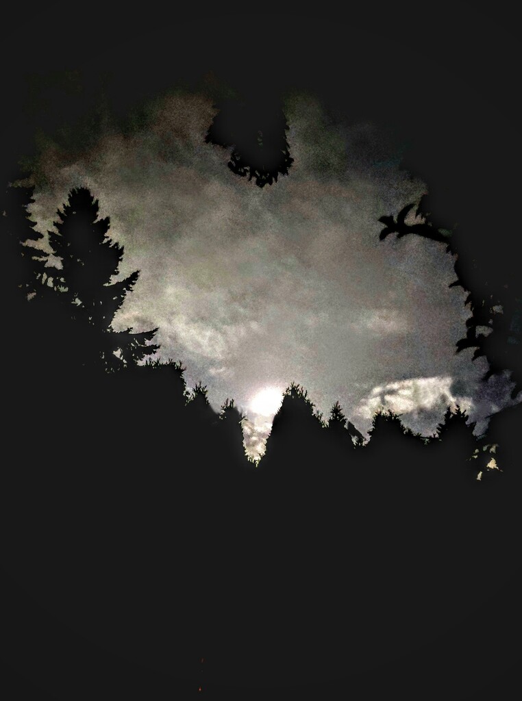 The Sky Overhead - Abstract #31 by sewfree