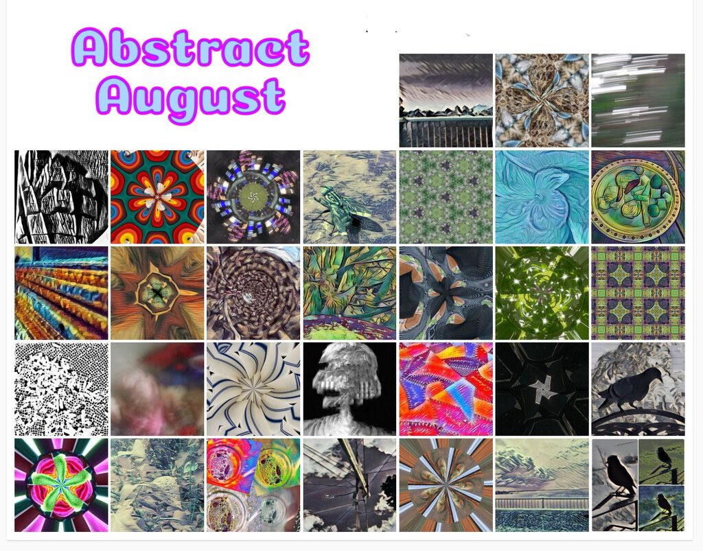 Abstract August 2025 by spanishliz