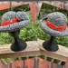 Plarn hat - front and back... by marlboromaam