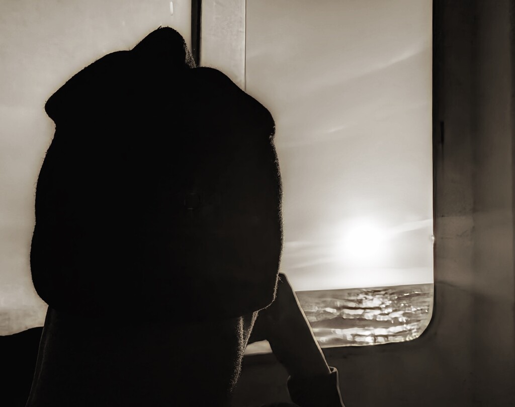 Watching the Sun go down  by zilli