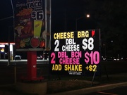 15th Sep 2025 - Double Cheeseburger Day Deals