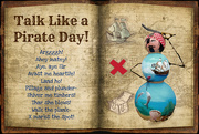 19th Sep 2025 - Ahoy Mates!  It's Talk Like a Pirate Day!