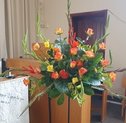 21st Sep 2025 - Harvest Festival flowers 