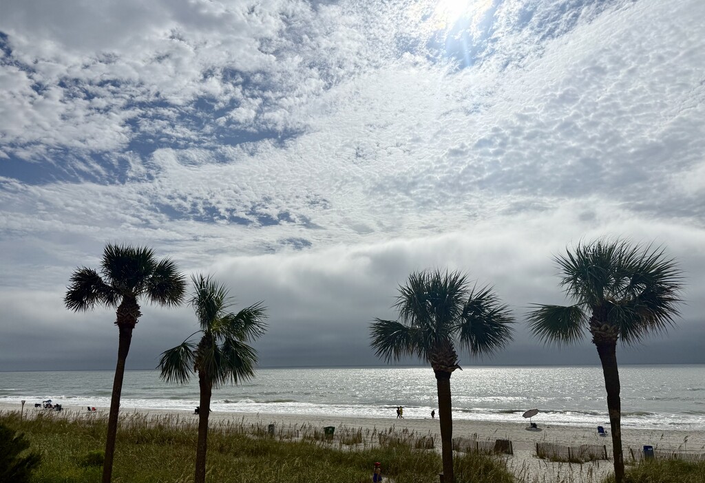 Dark Clouds Rolling in from the Atlantic by calm