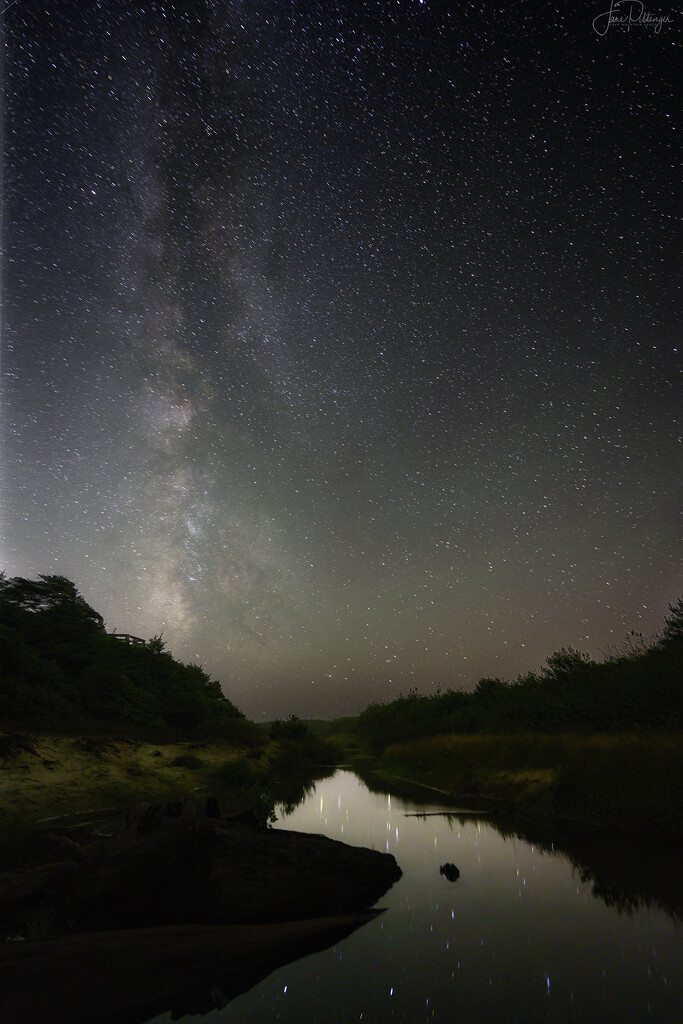 Stars at Holman Overlook by jgpittenger