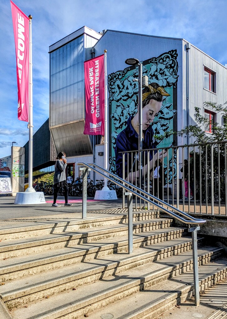 Hackney Wick mural  by boxplayer