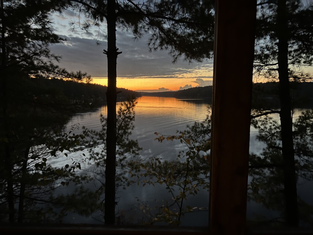 Sunset On The French River by radiogirl