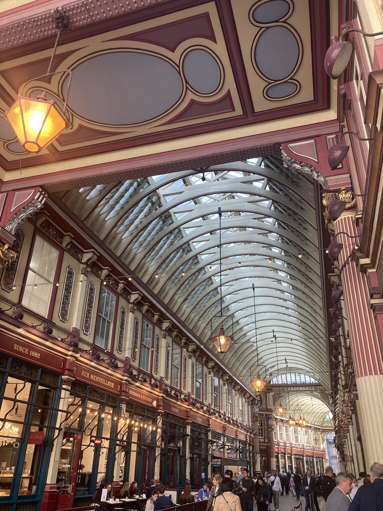 Walked around Leadenhall Market. by illinilass