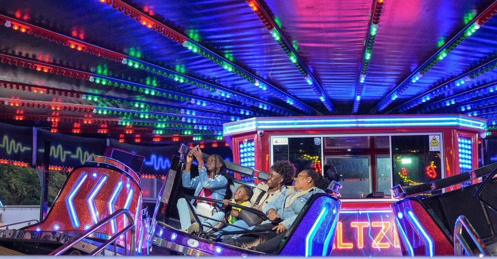 Goose Fair : Waltzer Selfie by phil_howcroft