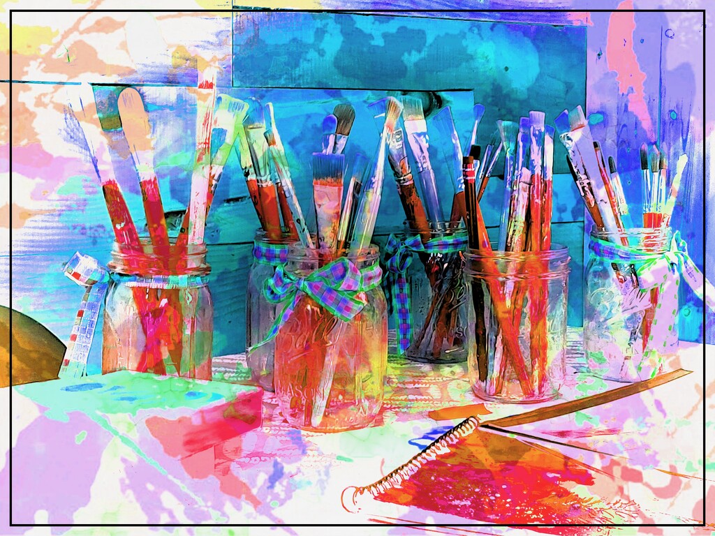 A Brush with Inspiration by olivetreeann