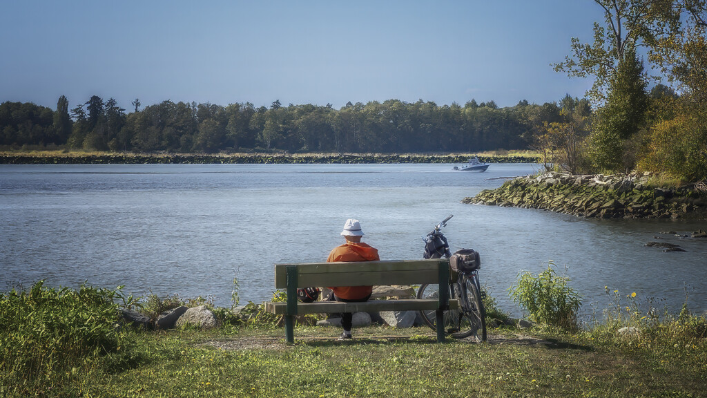 Take a Seat Day 1 - Watching the River Flow by cdcook48