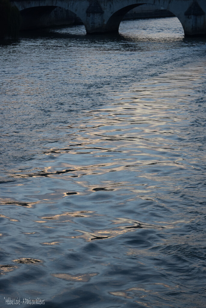 Sunset on the Seine by parisouailleurs