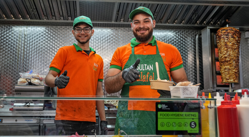 Goose Fair People : Sultan Falafel Team  by phil_howcroft