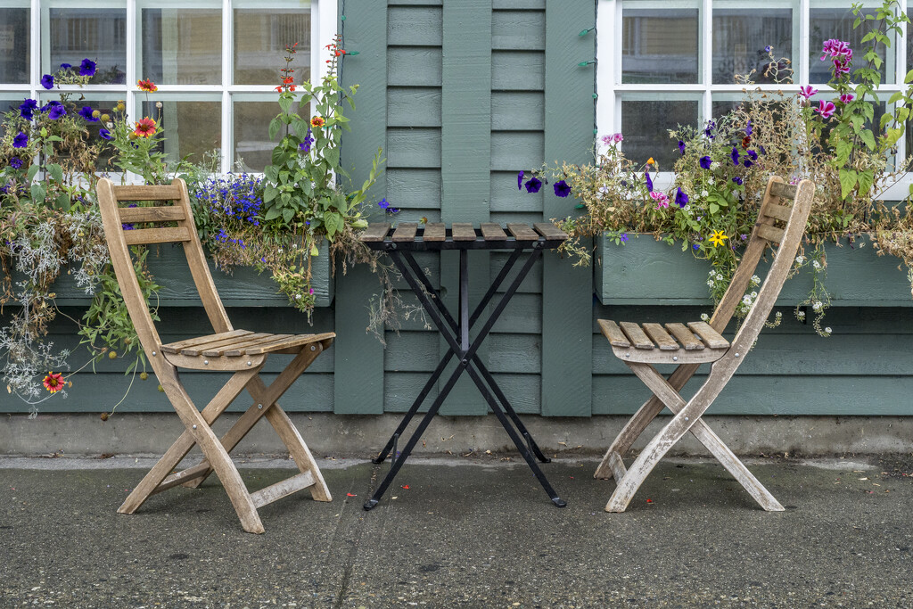 Take a Seat, Day 4 - Table for Two by cdcook48