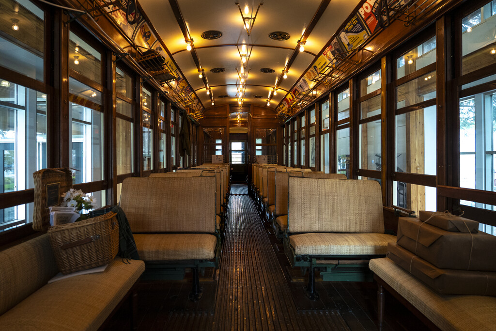 Take a Seat, day 5 - Steveston Tram by cdcook48