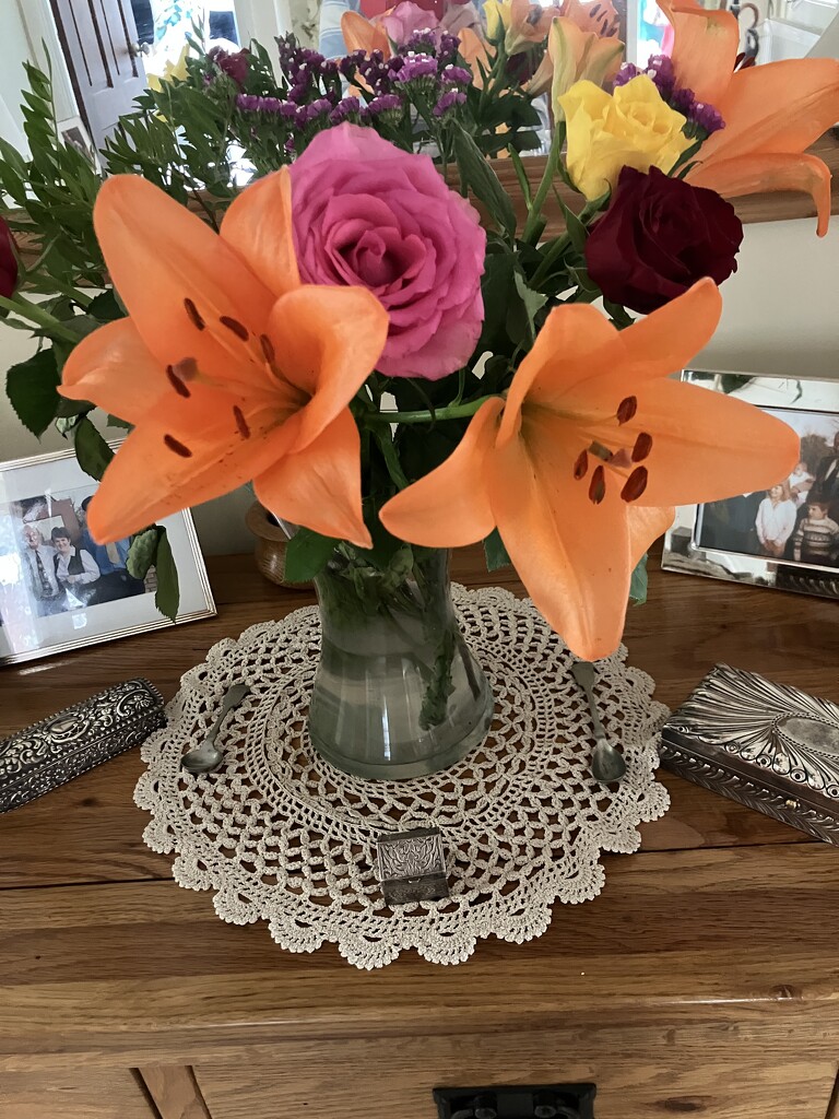 Gift of Flowers  by foxes37