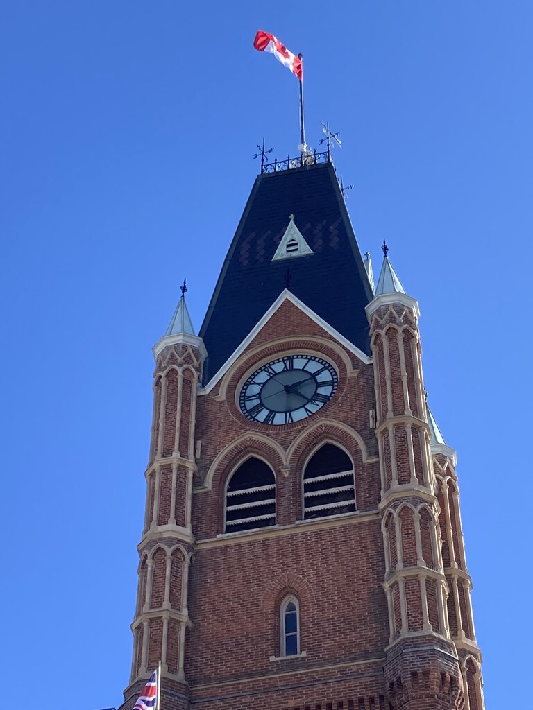 City Hall Clock Tower by spanishliz