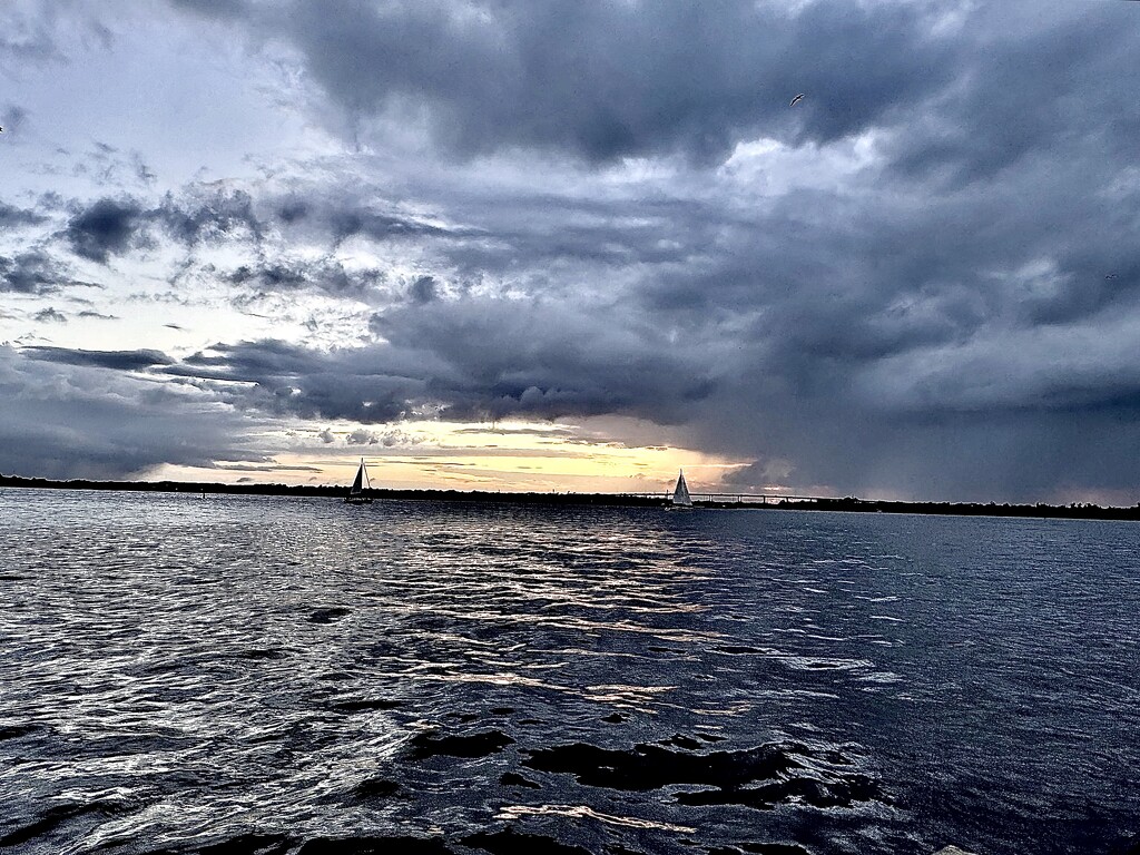 Dramatic clouds  by congaree