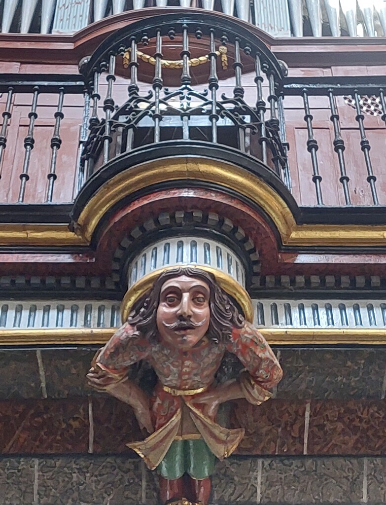 The mocking figure by busylady