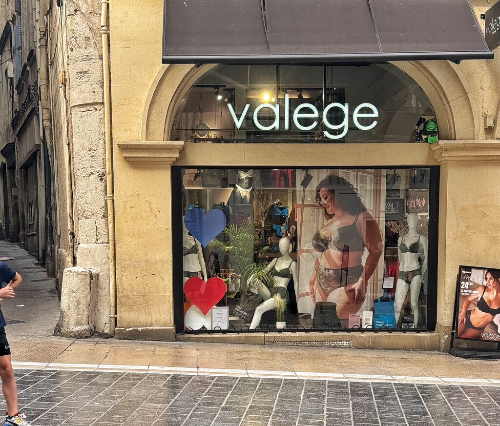 A blue heart above a red one.  by cocobella