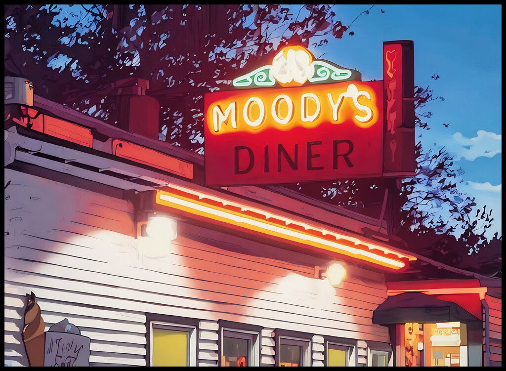 Moody's Diner by olivetreeann