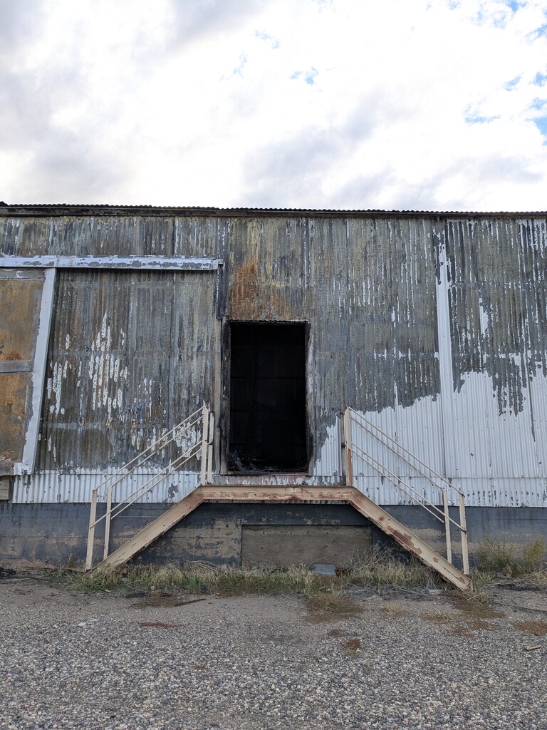 next to RR tracks on Amoretti Street by wakuwaku