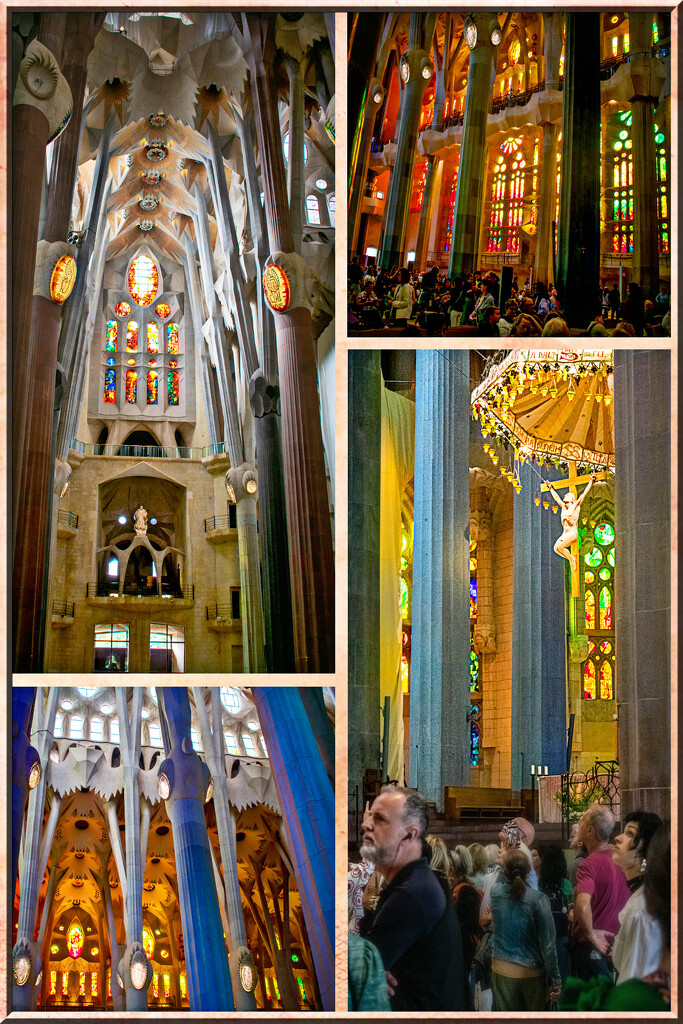 Sagrada Família's interior by 365projectorgchristine