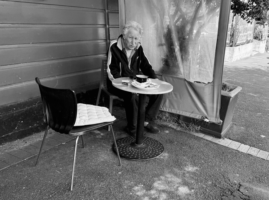 Strong Black Coffee and a Cigarette  by brigette