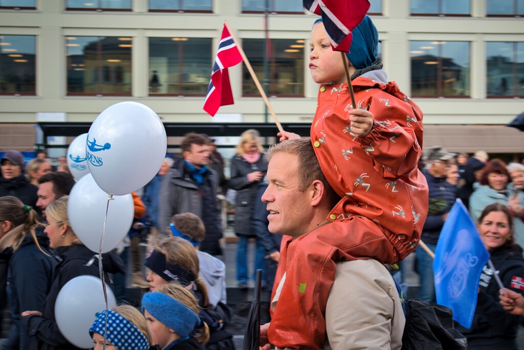 Flags and Balloons by okvalle