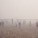 Volley in the haze