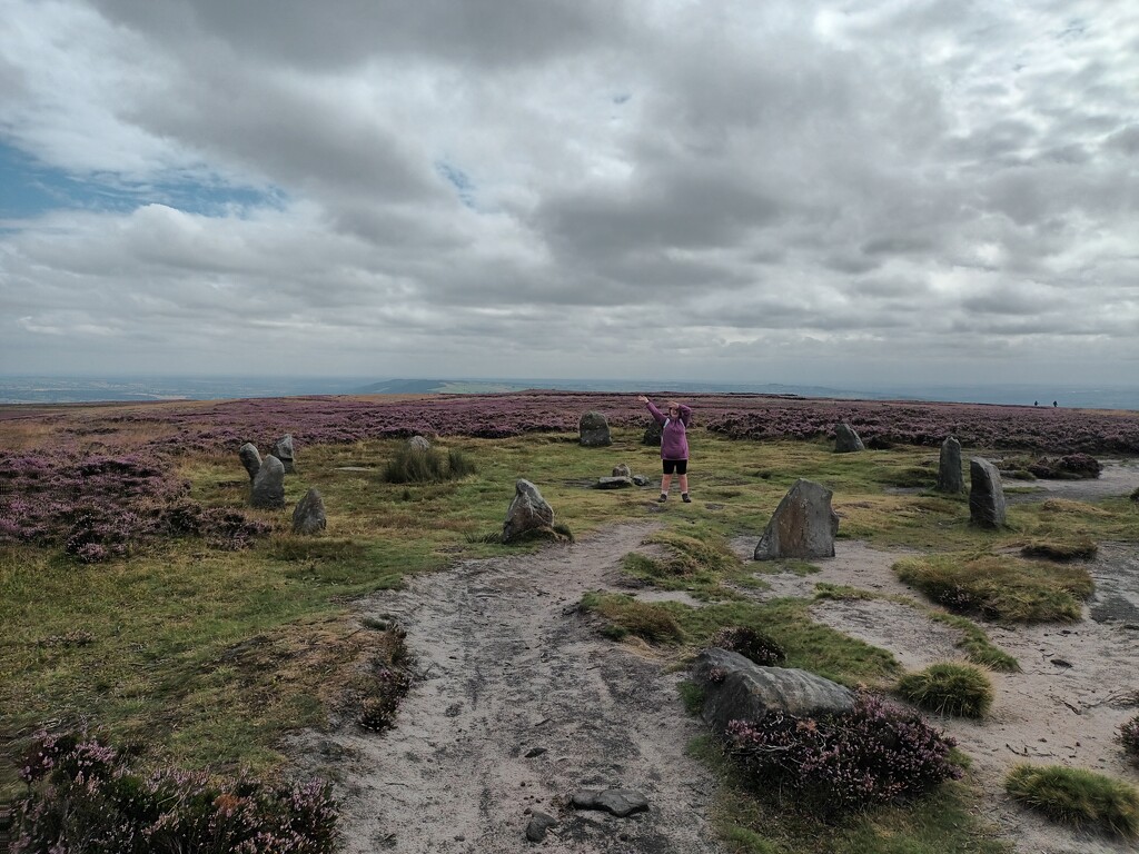 Stone circle, Ilkley Moor by doagy007