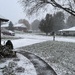 Our first snowfall to remind us winter is definitely on the way.