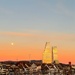 Sunset in Basel. 