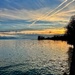 Evening by the lake. 