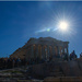 Parthenon temple located on the Acropolis of Athens, Greece