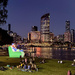 Southbank Brisbane  at night