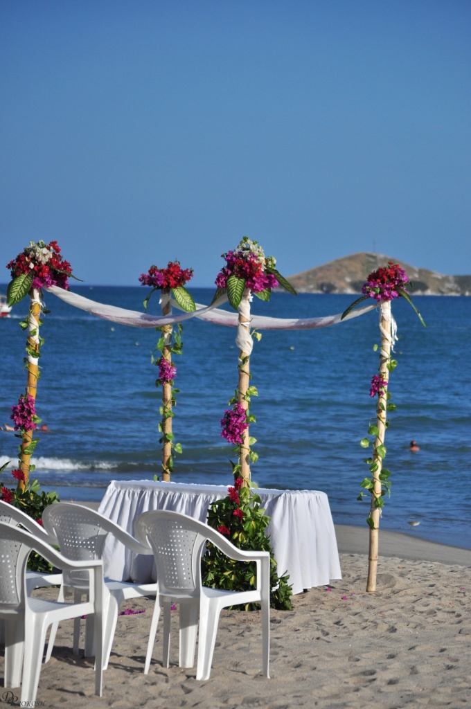 Beach wedding  by dora