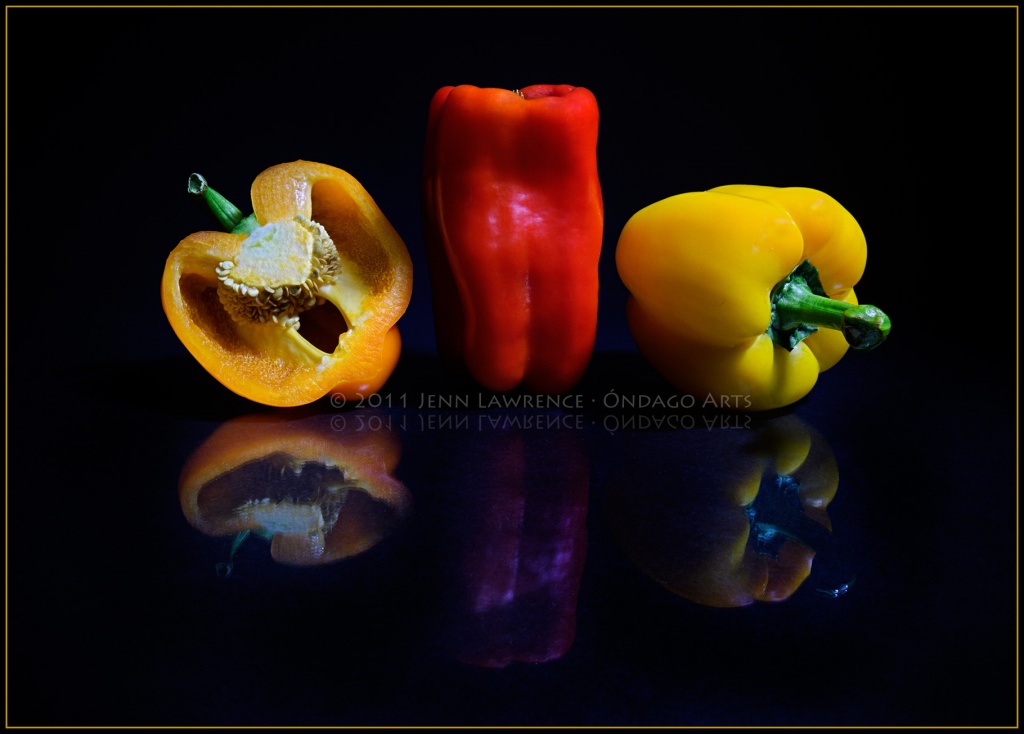 Three Peppers in the Dark by aikiuser