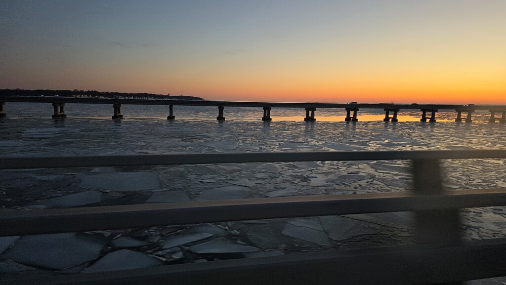 Icy Chesapeake Bay by librarymom