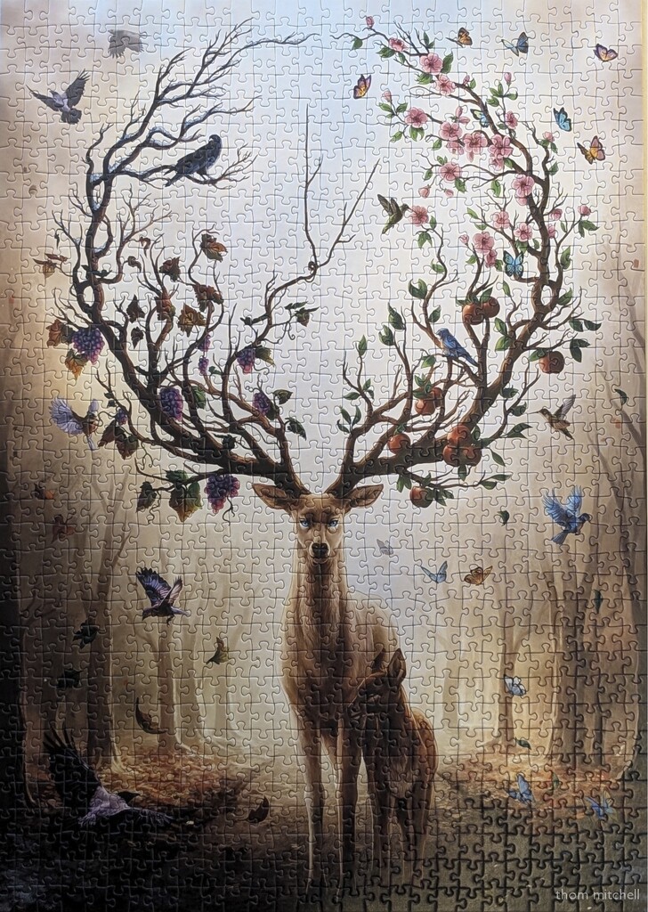 “Magical Deer” by rhoing