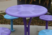 22nd Mar 2026 - Purple Picnic Table