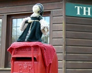 28th Mar 2026 - Anne Boleyn on the postbox at Hever castle