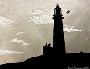 1st Apr 2026 - The lighthouse (acrylic painting)