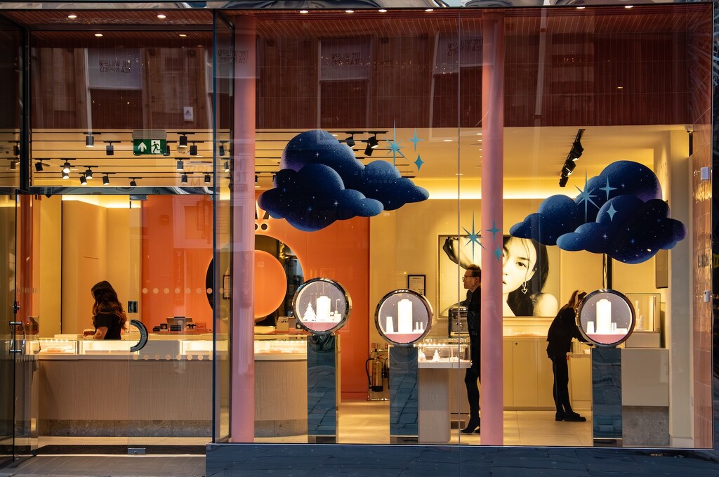 Through a shop window…… by billdavidson