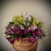 A basket of Alstromeria